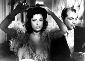 Anna Magnani e Mino Doro nel film Il bandito del 1946