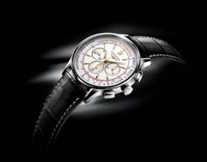 Longines cronografo con scala asimmetrica e pulsometrica