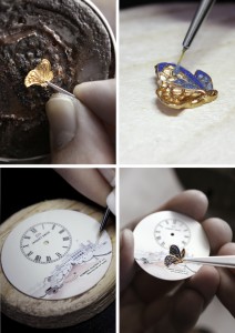 The Loving Butterfly, realizato da Les Ateliers d'Art di Jaquet Droz 