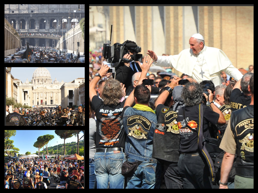 Maggio 2013: il raduno delle Harley Davidson a Roma 