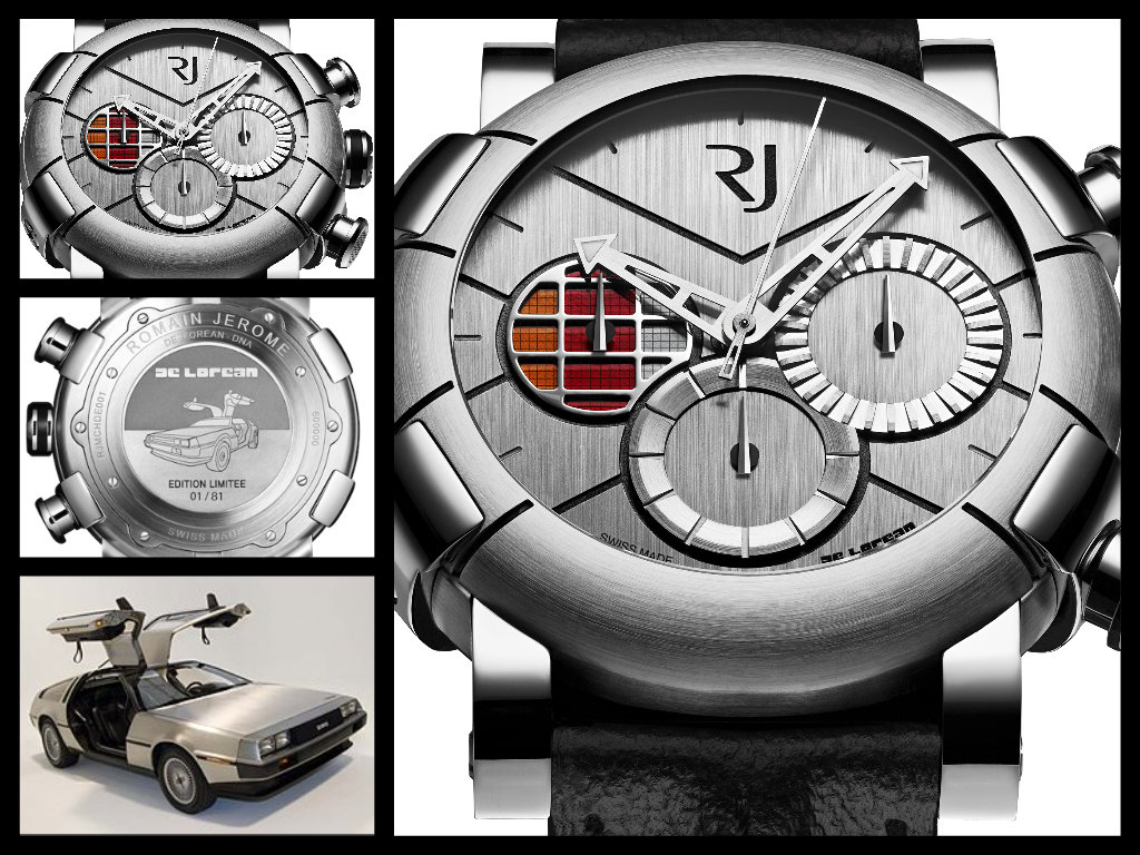 Romain Jerome il cronografo dedicato alla DeLorean