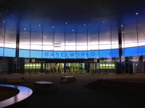 Messeplatz in notturna