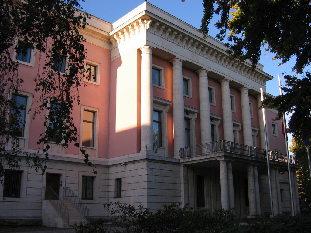 La sede dell'Ambasciata d'Italia a Berlino