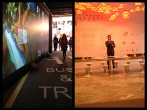 Una strada di Hong Kong nel cuore della Triennale e Gian Luca Mirante direttore dell'HTDC di Milano