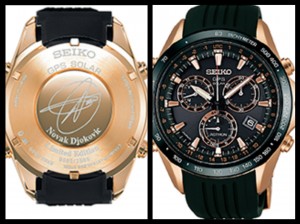Seiko Astron dedicato al tennista serbo Djkovic