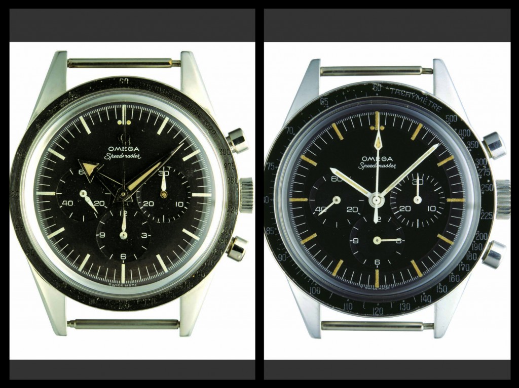omega Speedmaster del 1957 e 1066