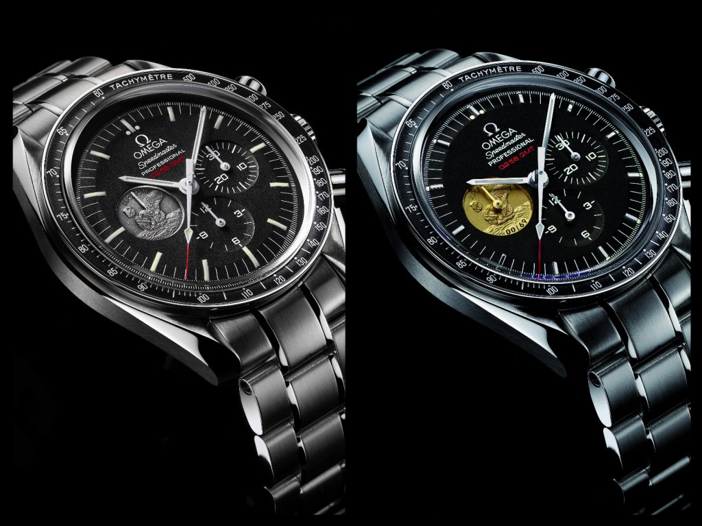 Edizione limitata in acciaio, e a destra in platino nel 1995