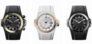 Toy watch bianco-nero