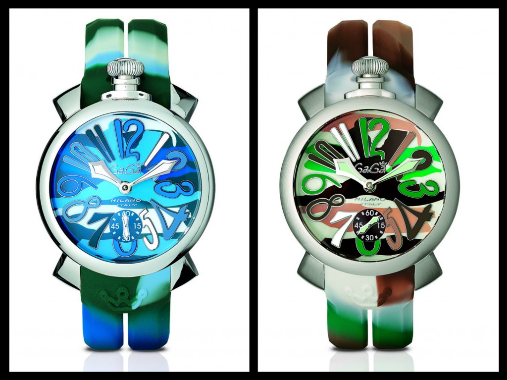 due Gagà Milano camouflage collezione 2014