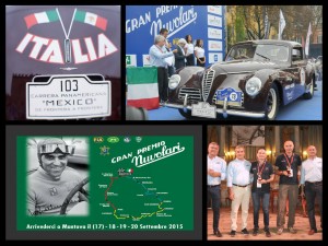 la vettura di Lo Presto e la sua targa, gli organizzatori del GP e l'appuntamento per il 2015