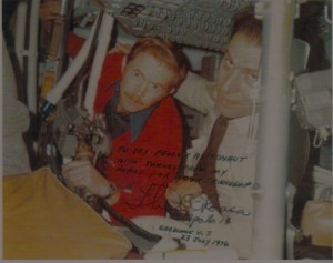 l'astronauta Stuart A.Roose comandante dell'Apollo 14