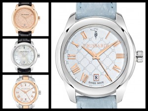 Trussardi Lady anche con diamanti, colori soft e dettagli accurati