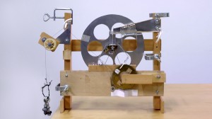 Una delle attrezzature impiegate per i primi test