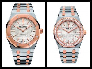 RO bicolore autommtico e al quarxo xon diamanti