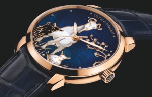 ulysse Nardin Classico chronometer with 2 goats on dial
