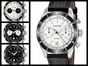 Contograph con cinturino o bracciale e contatori a contrasto