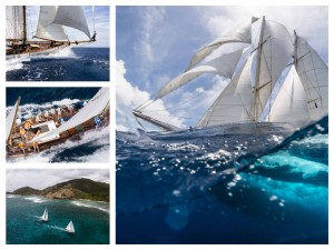 splendide foto delle regate nel mar dei caraibi