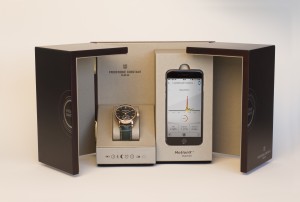 Il set completo di orologio e Iphone6 offerto da Frederique Constant