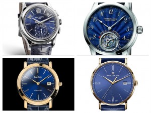 Quadrante blu per Patek Philippe, Ulysse Nardin, Péaul Pico e Maurice Lacroix