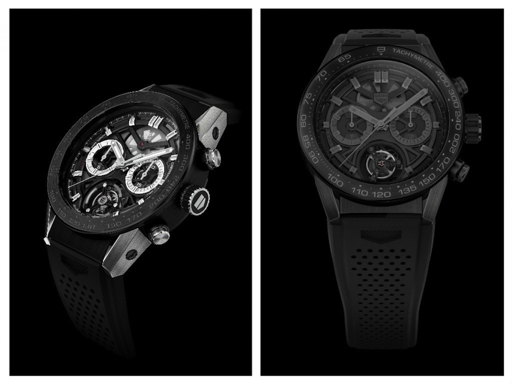 Tag Heuer cronografo tourbillon in edizione non limitata e il BlackPhantom in 250 esemplari