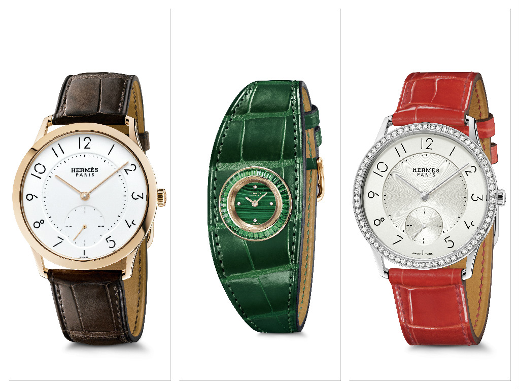 Slim Email, Faubourg Manchette e Slim acciaio e diamanti