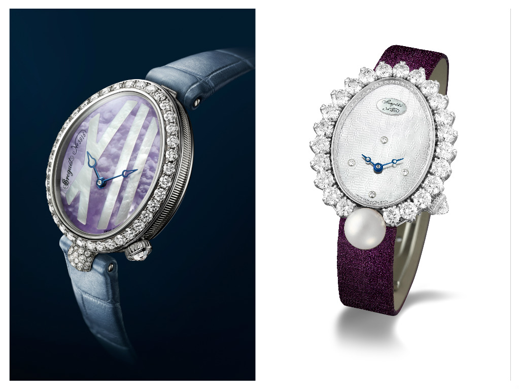 Reine de Naples Princess Mini e L'Imperiale con doppia fila di diamanti