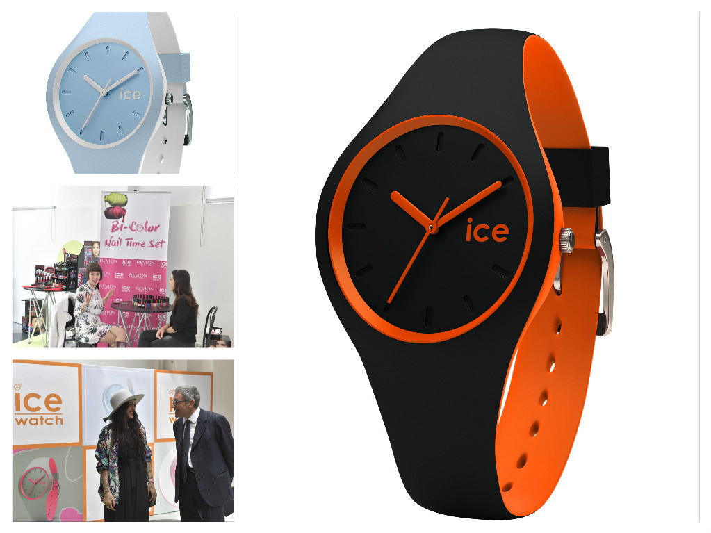 Ice-Watch Duocolor, lo spazio della presentazione e Massimo Carraro