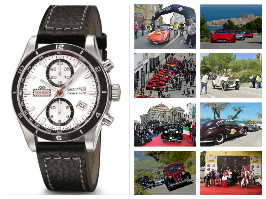 Il cronografo Champion V di Eberhard & Co dedicato alla Targa Florio e momenti della gara