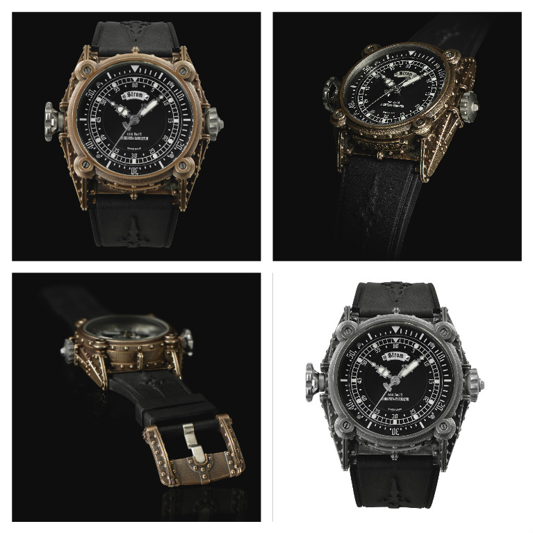 IlNettuno II di Strom in bronzo e in argento