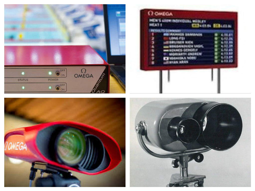 Il quantum timer del 2012, un tabellone 2016, cellule fotoelettriche moderne e del 1948