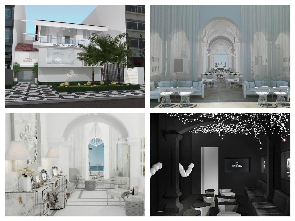 Casa Omega ospitata nella Casa della Cultura a Rio de Janeiro