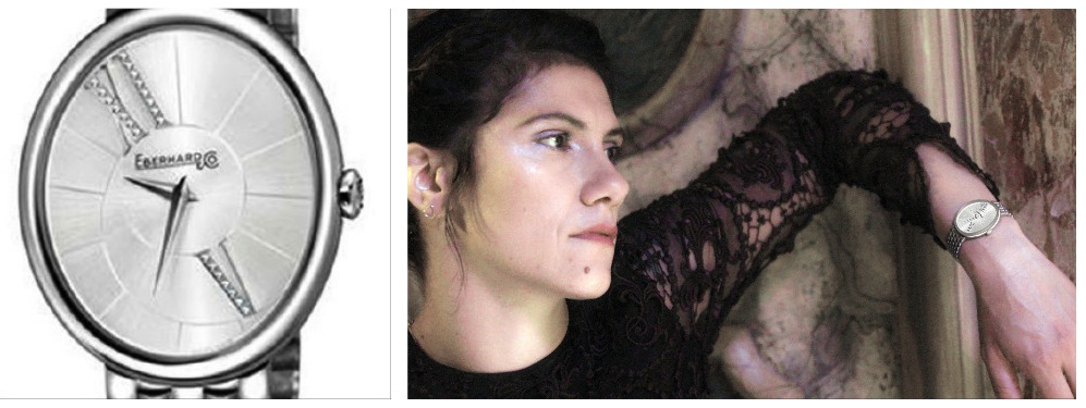 Gilda di Eberhard & Co ed Elisa in una scena del video