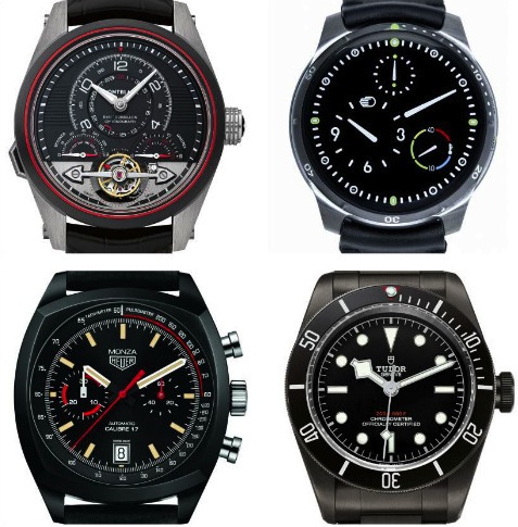 Montblanc, Ressance, TAG Heuer, Tudor