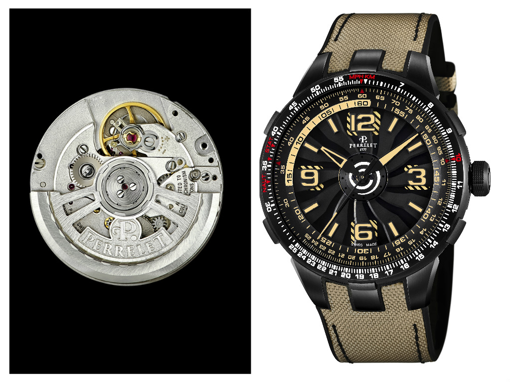 Il movimento e ilnuovo TUriben Grand Pilote