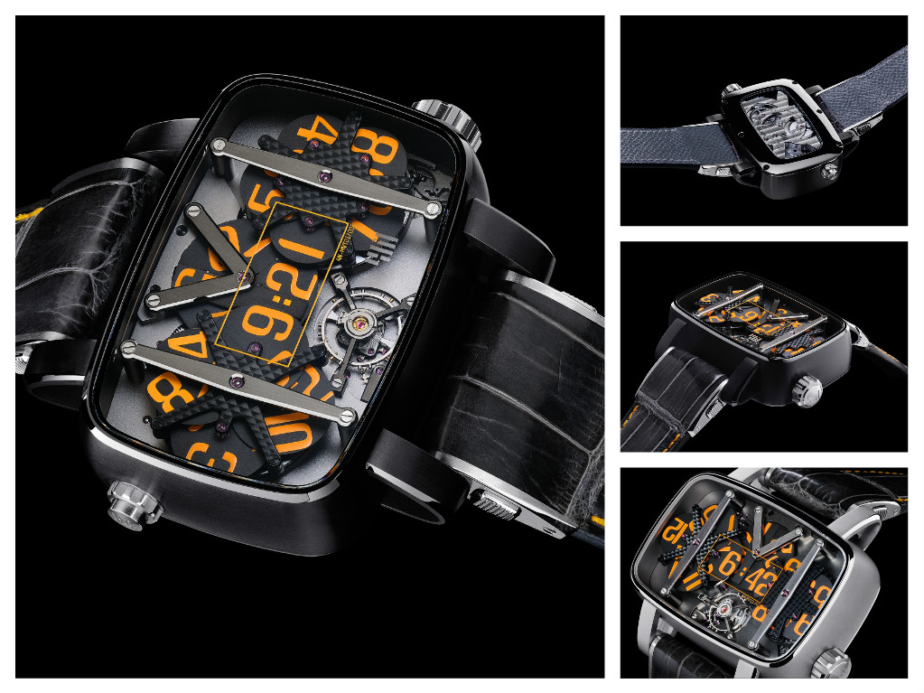 Le due versioni del 4N in titanio microbillé e DLC