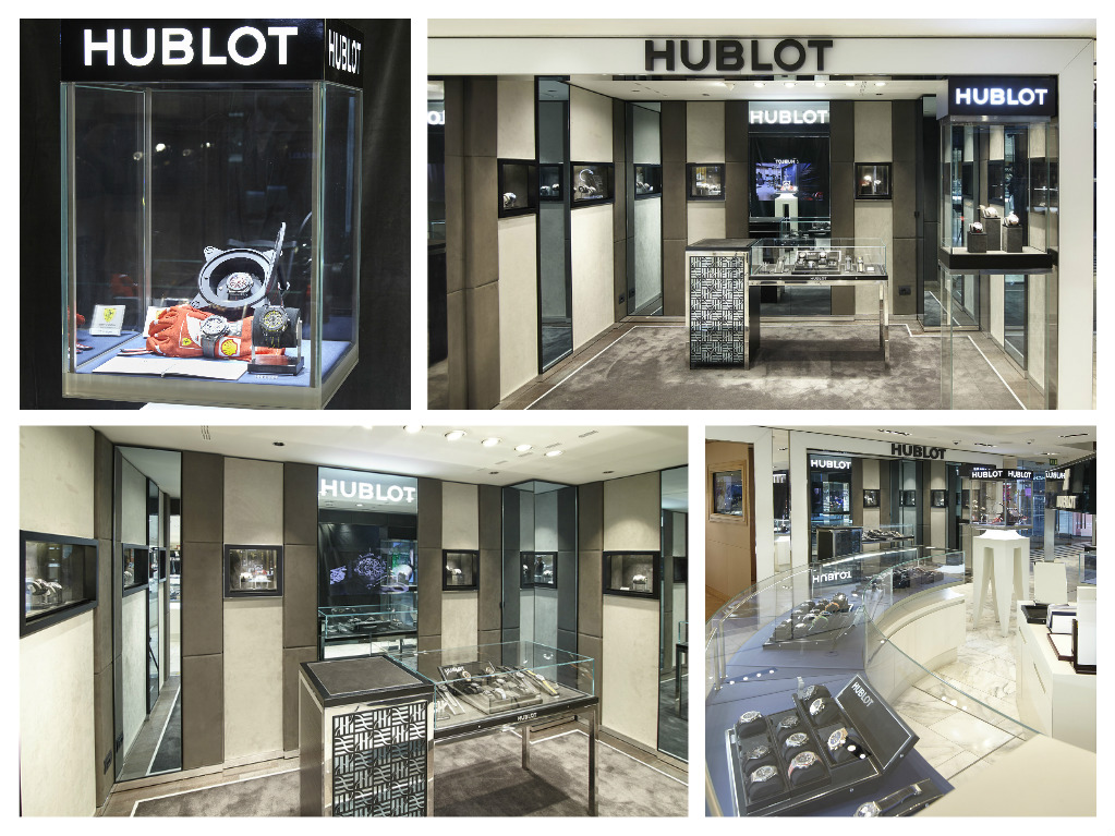 Il nuovo shop in shop di Hublot a Milano