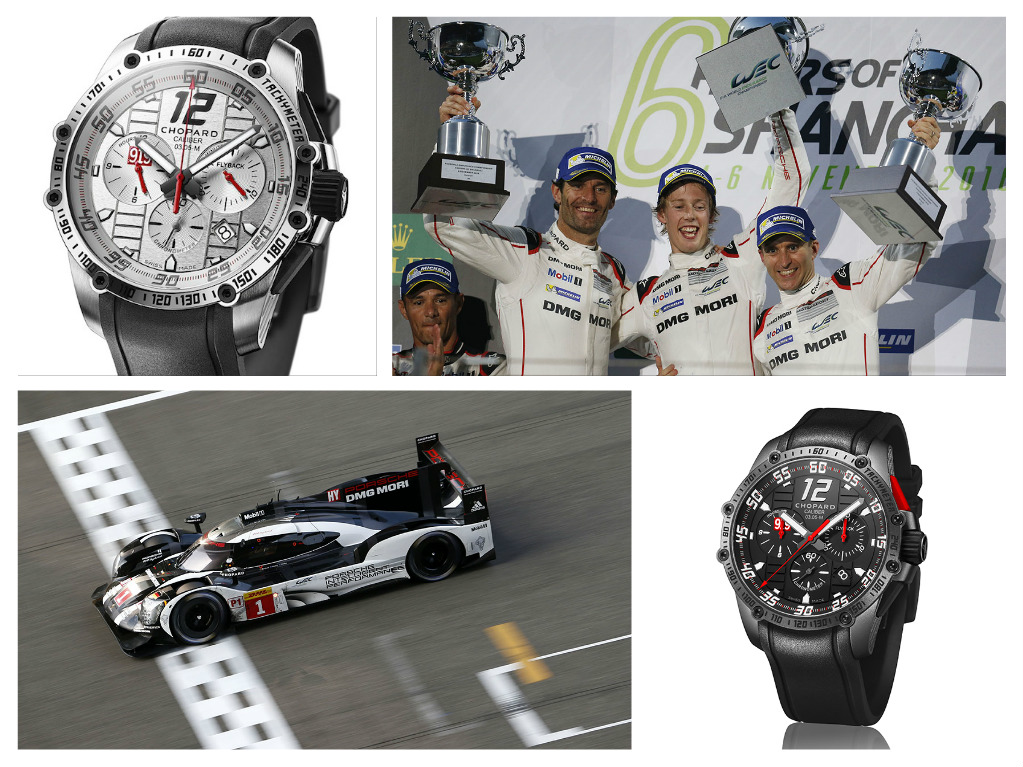 Chpard cronografo Superfast, il team e l'auto Porsche 916 Hybrid