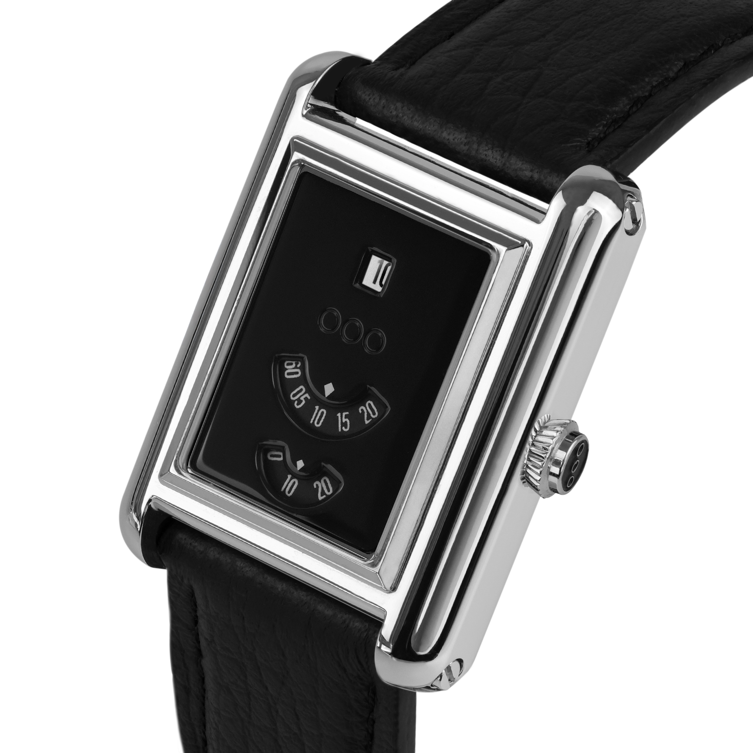 Orologio Uomo Out Of Order BLACK AND GREY CASA - 44mm, Vetro Zaffiro, Movimento Svizzero Ronda 515